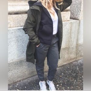 Lululemon Dark Olive Easy As Rain Jacket